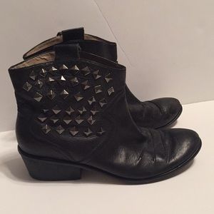 Rachel by Rachel Roy black studded boots